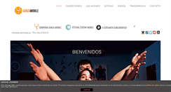 Desktop Screenshot of danzamobile.es